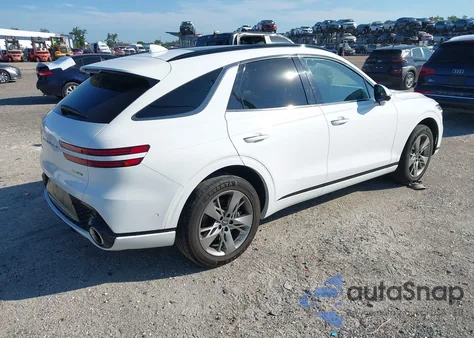 2022 Genesis Gv70 3.5T Awd Sport из США, поврежденный, VIN KMUMCDTC3NU041726